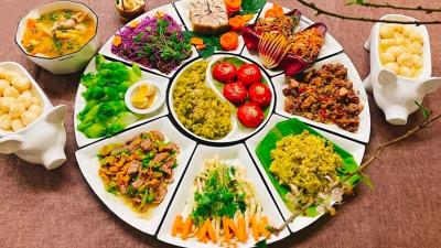 Cách bày mâm cúng ngày Rằm tháng Giêng thanh tịnh, đủ đầy