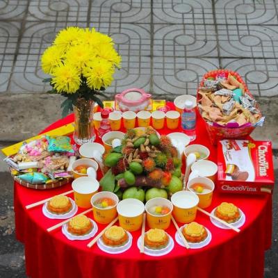 Mâm cúng cô hồn tháng 7 - TPHCM