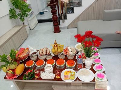 Mâm Cúng Động Thổ Đường Tô Kí Huyện Hóc Môn