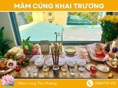 Mâm Cúng Khai Trương Quận 4